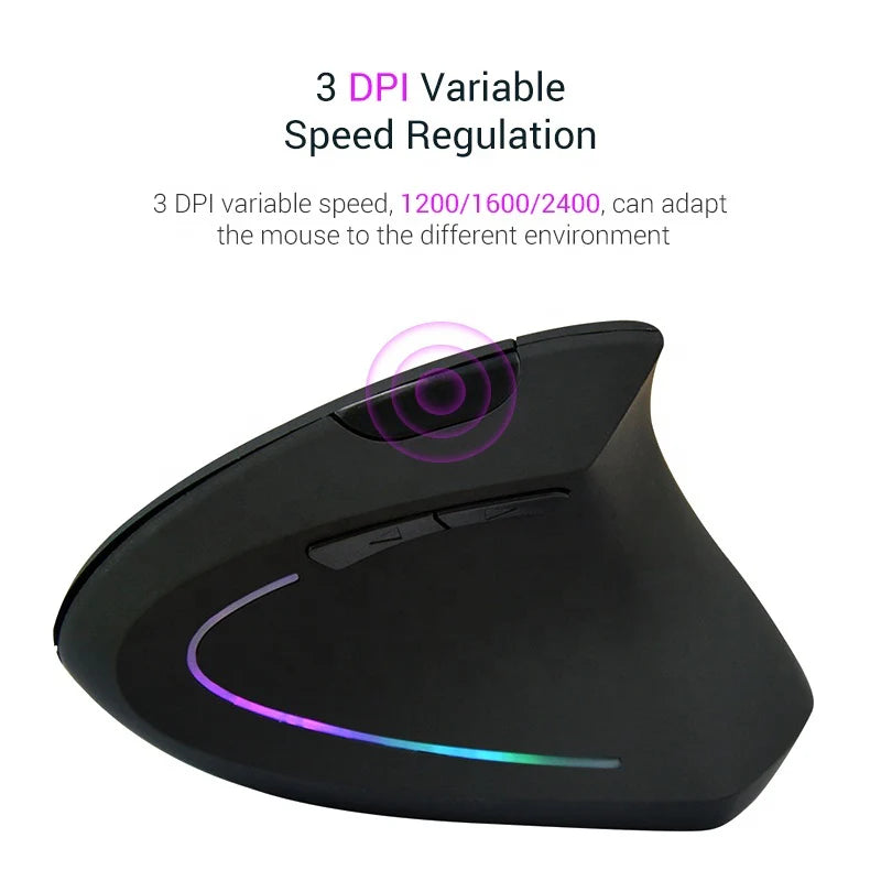 Ergonomic  Wireless Vertical Mouse